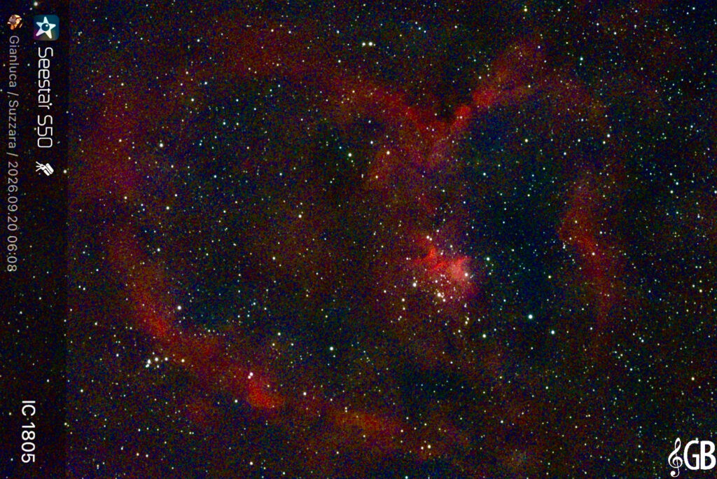 Cassiopea - nebulosa cuore