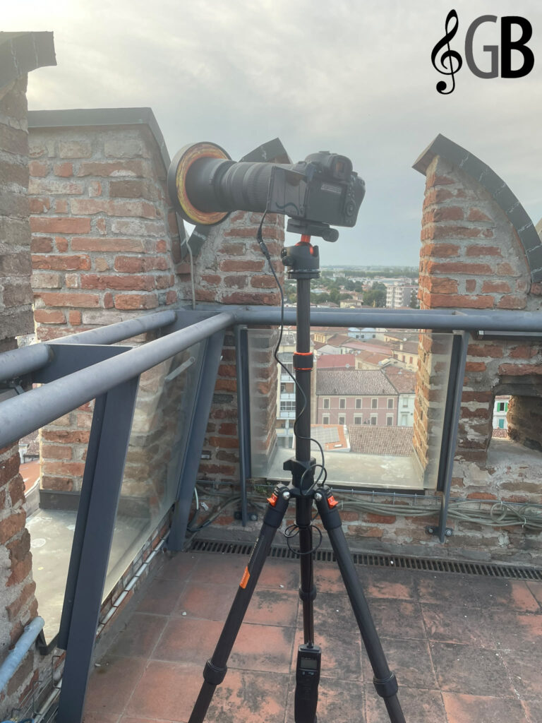 Posizionamento fotocamera